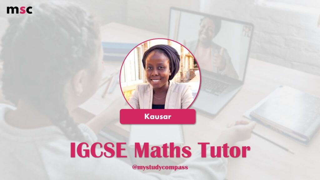 IGCSE Maths Tutoring Poster